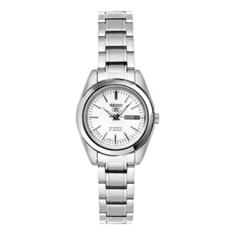 Calendar waterproof Business 5 Automatic Mechanical Watch White